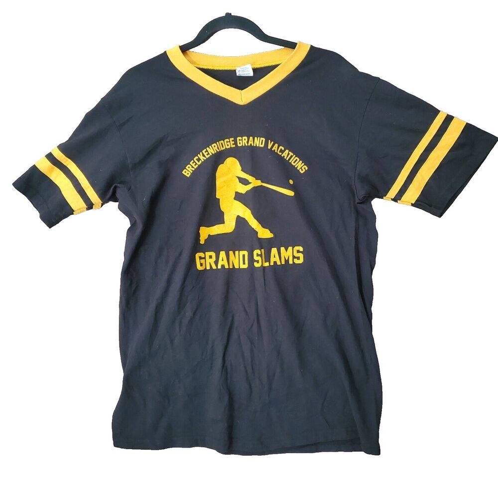 Breckenridge Grand Vacations Grand Slam T-Shirt Men’s Large Black Graphic